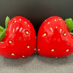 Strawberry Heart Shaped Decor